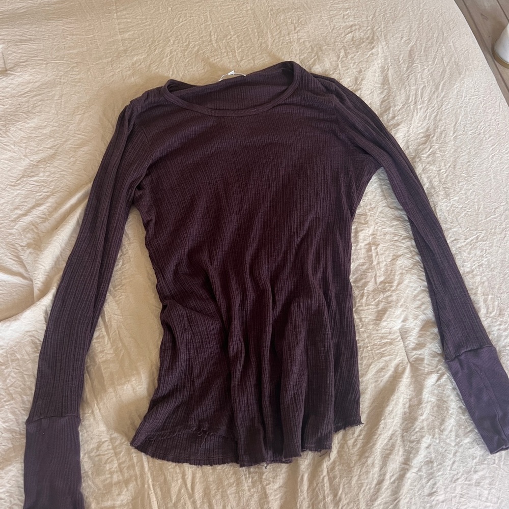 Eggplant colored long sleeve
